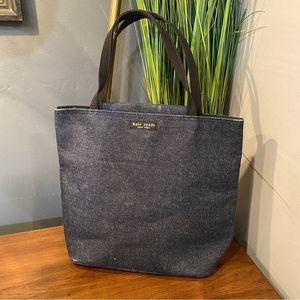 Kate Spade denim tote/purse/handbag NWOT